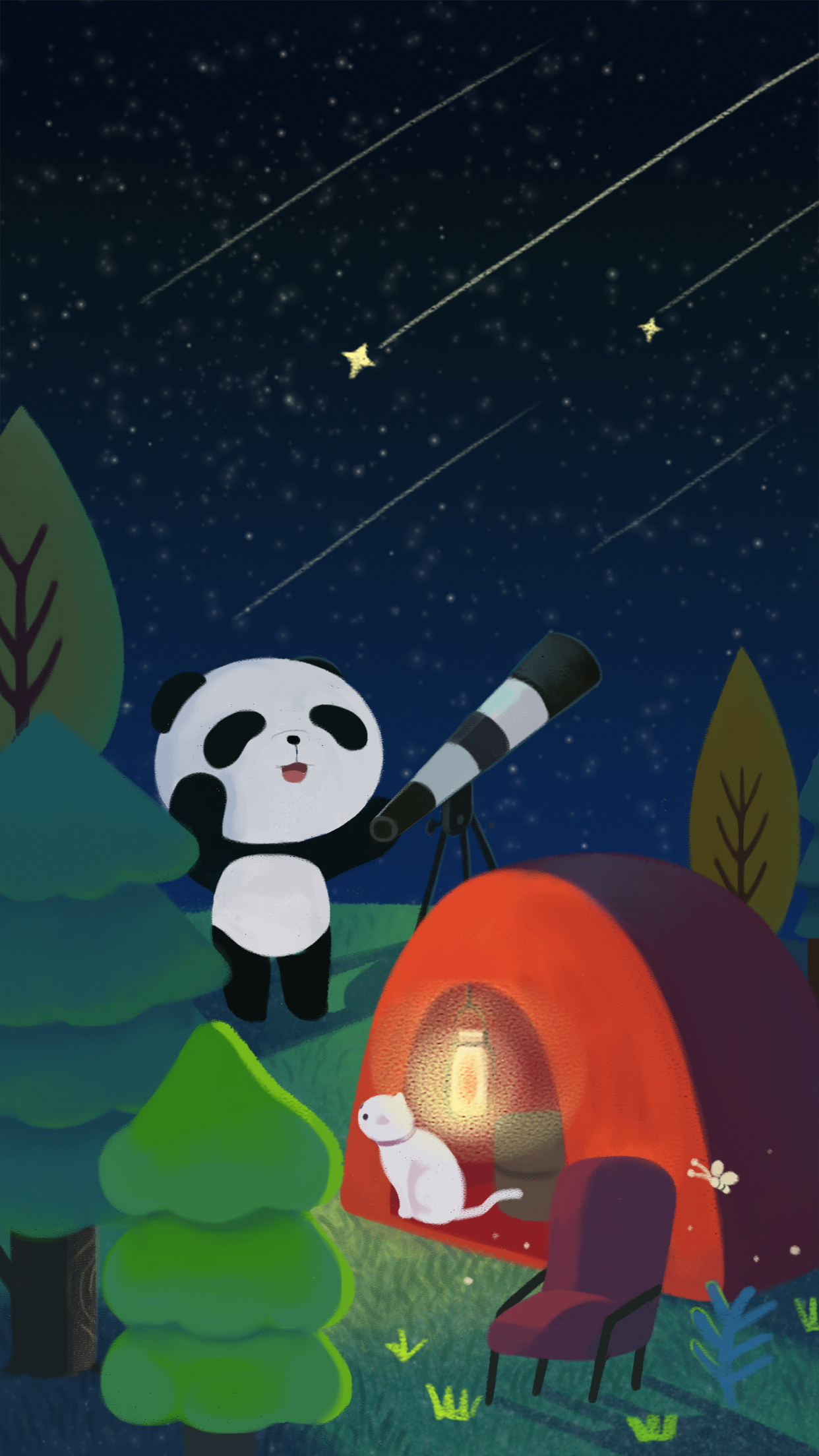 浪漫夜空