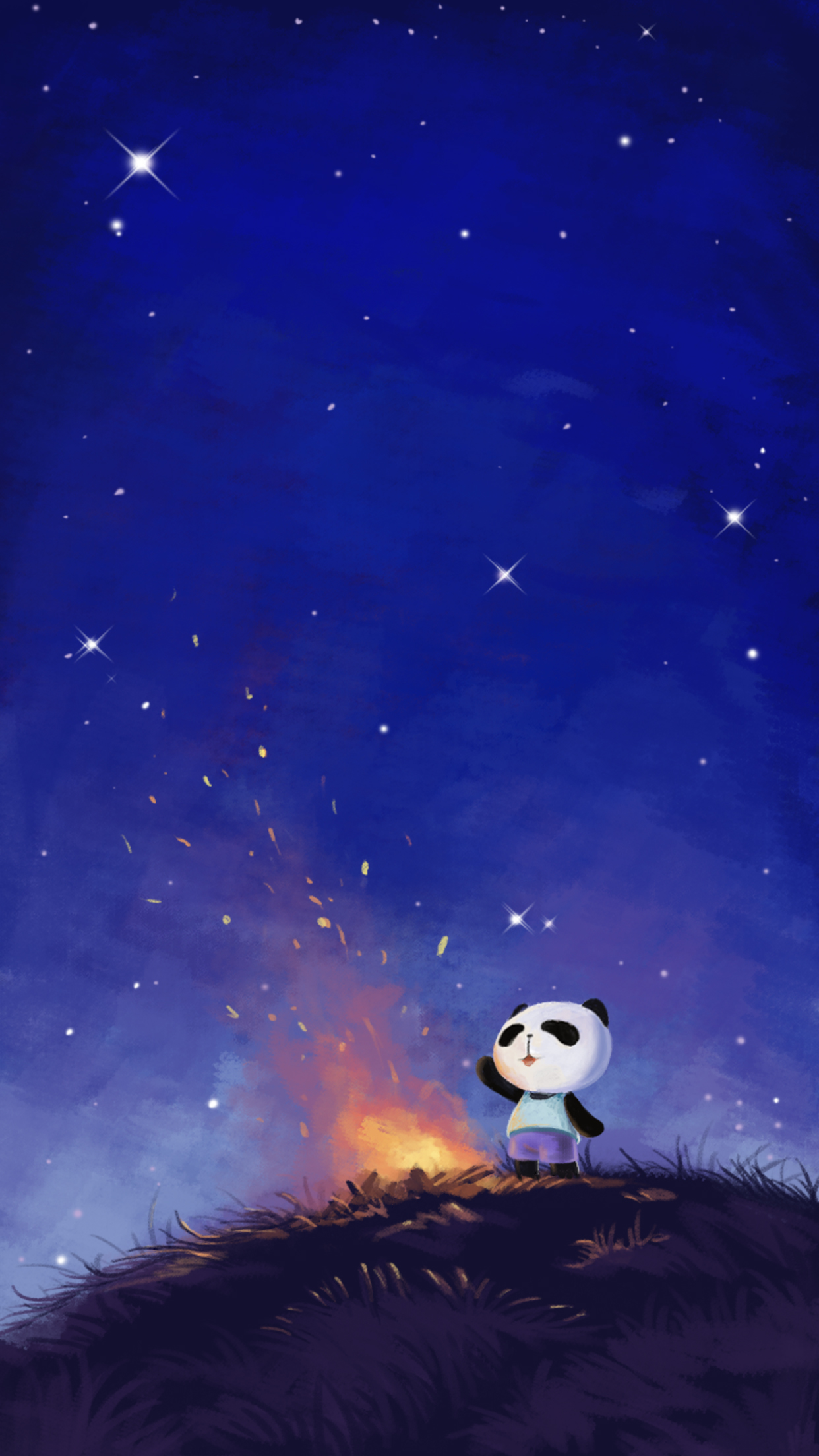 浪漫夜空